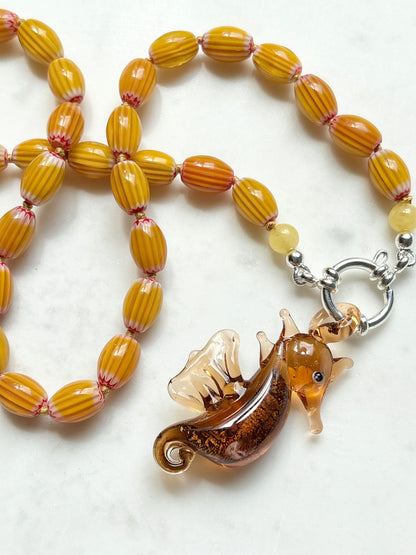 Lemon Sherbet MF Bold Necklace - Limited