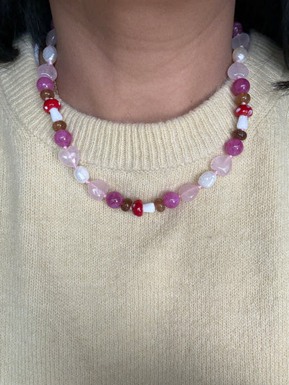 Toadstool Love Necklace