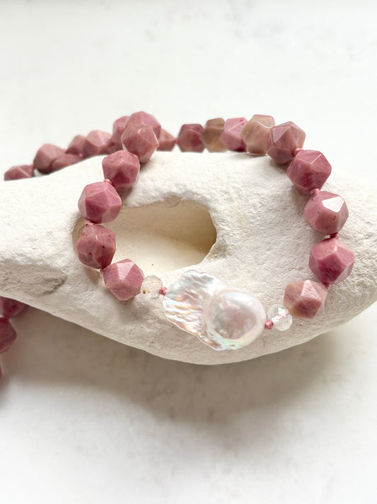 Star Cut Embrace Deluxe Rhononite Necklace - Limited