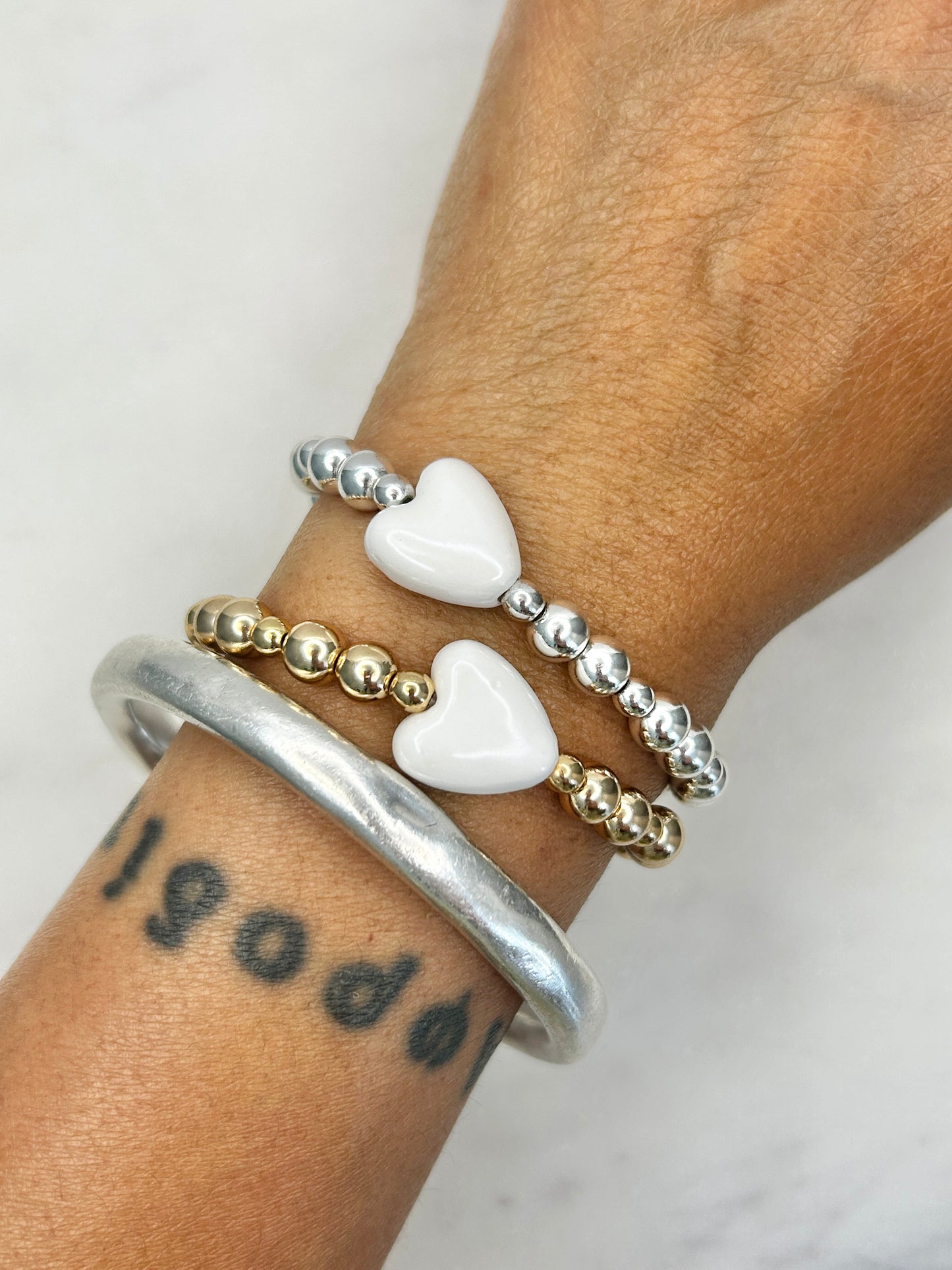 Heart Of Steel Bracelet