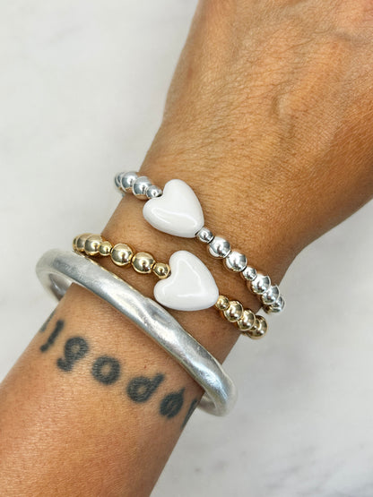 Heart Of Steel Bracelet