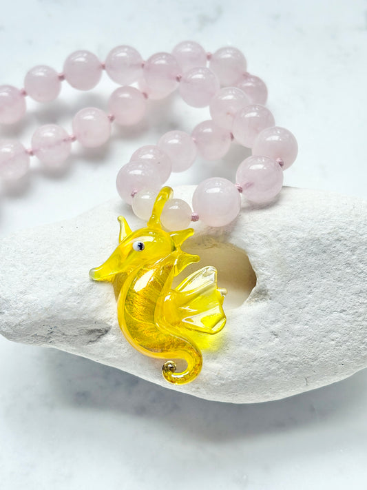 Sassy Sea Stead Golden Anemone Necklace
