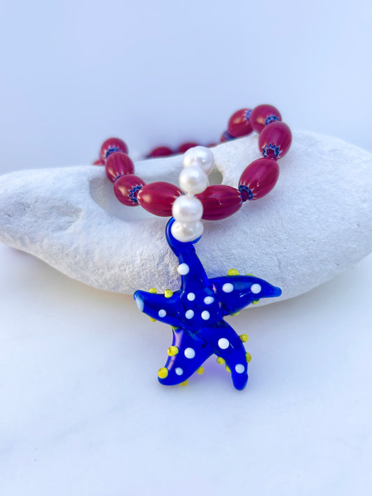 Sea Starlet Deluxe Necklace - One Of A Kind