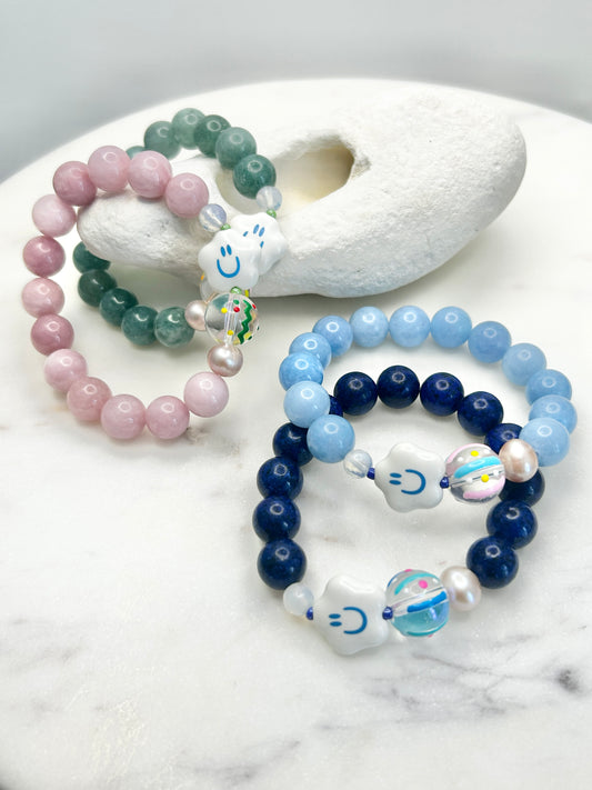 Happy Smiley Star Bracelet