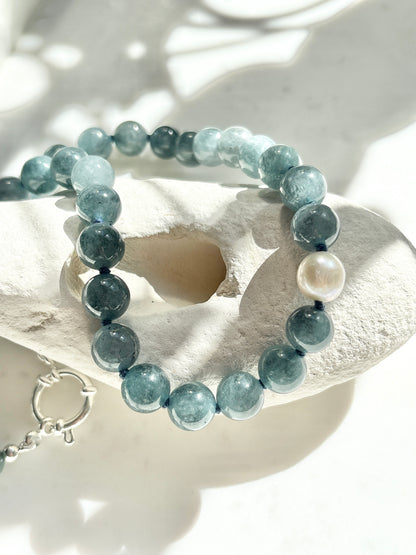 Burmese Jade O’Clock Necklace