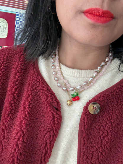 Cheeky Cherry Necklace
