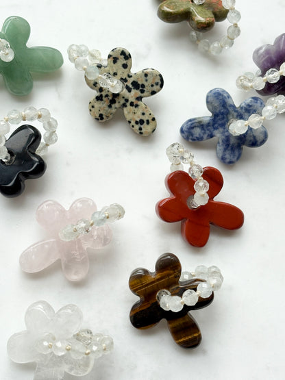 Disco Flower Pendant - 10mm/12mm