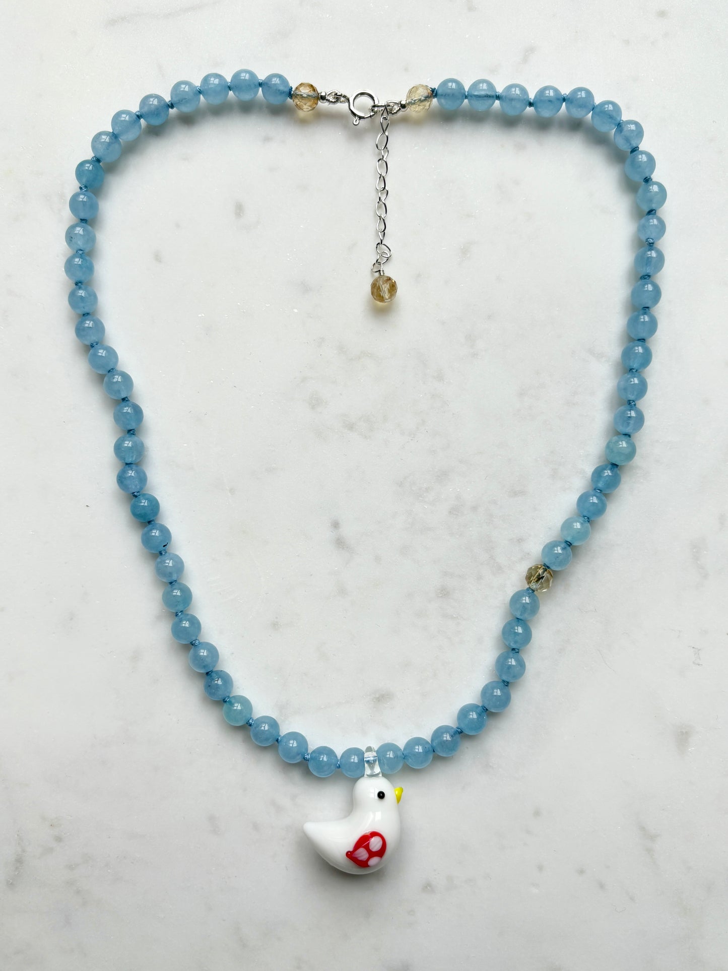 Tweet Tweet Cloud Necklace