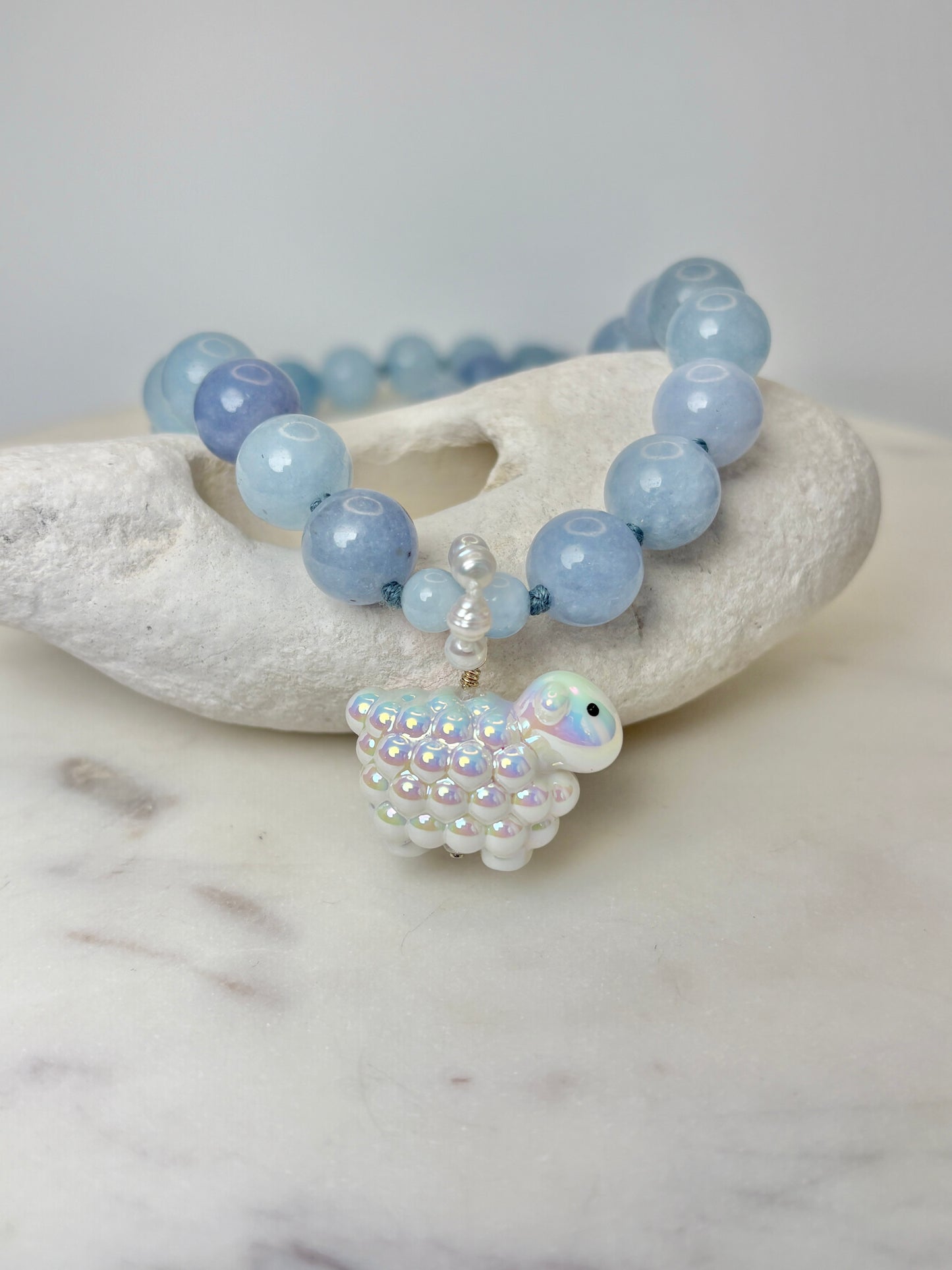 Baa Baa Sheep Sky Necklace