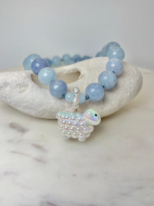 Baa Baa Sheep Sky Necklace