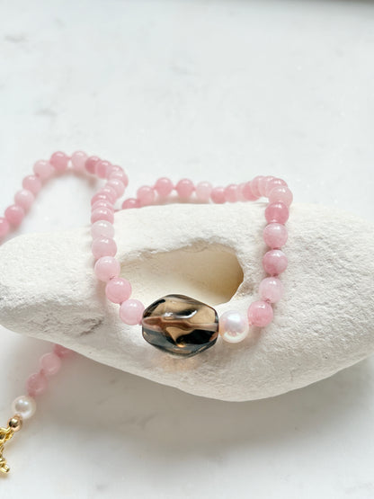 Pebble Pop Smokey Necklace - Limited