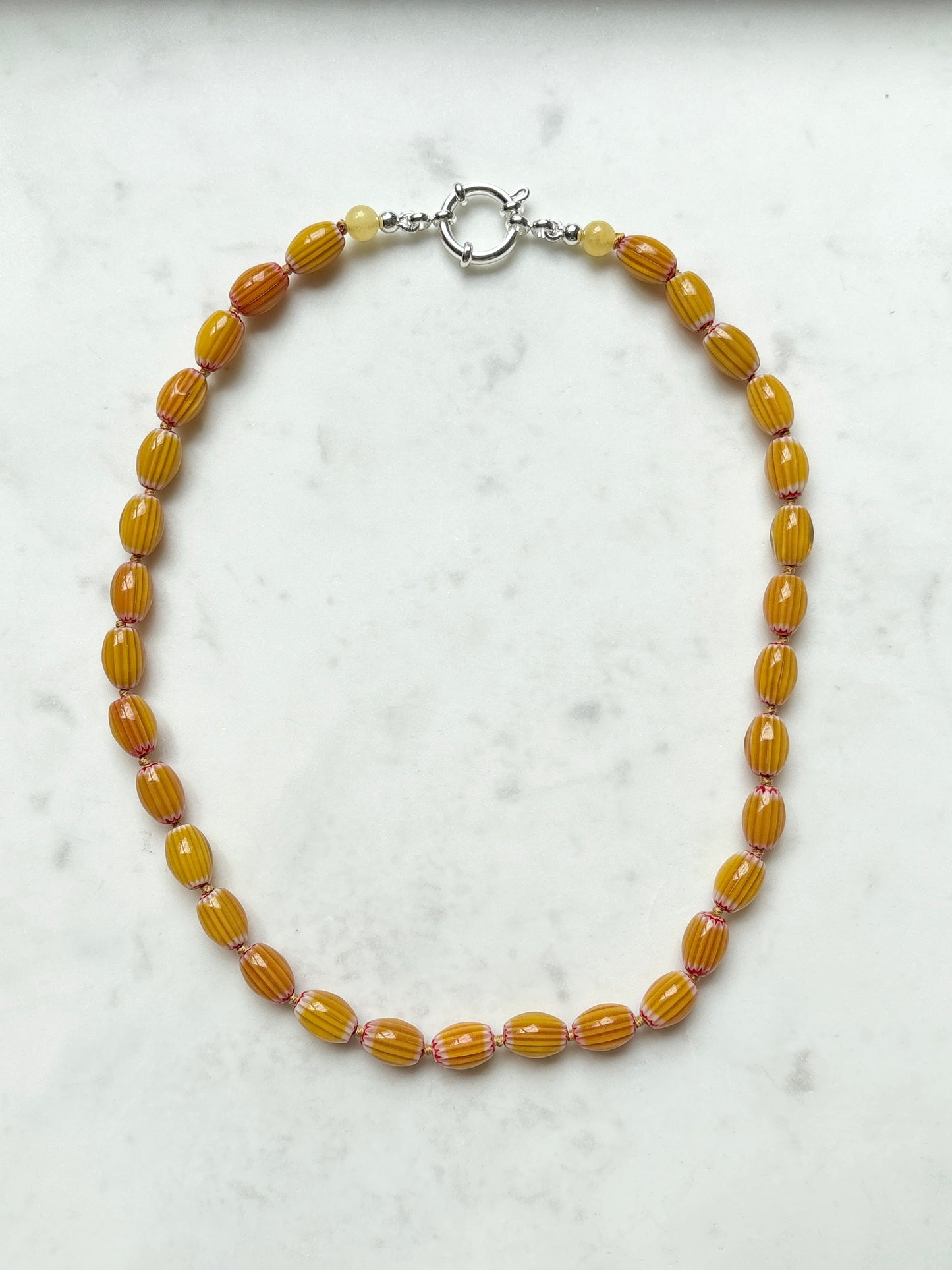Lemon Sherbet MF Bold Necklace - Limited