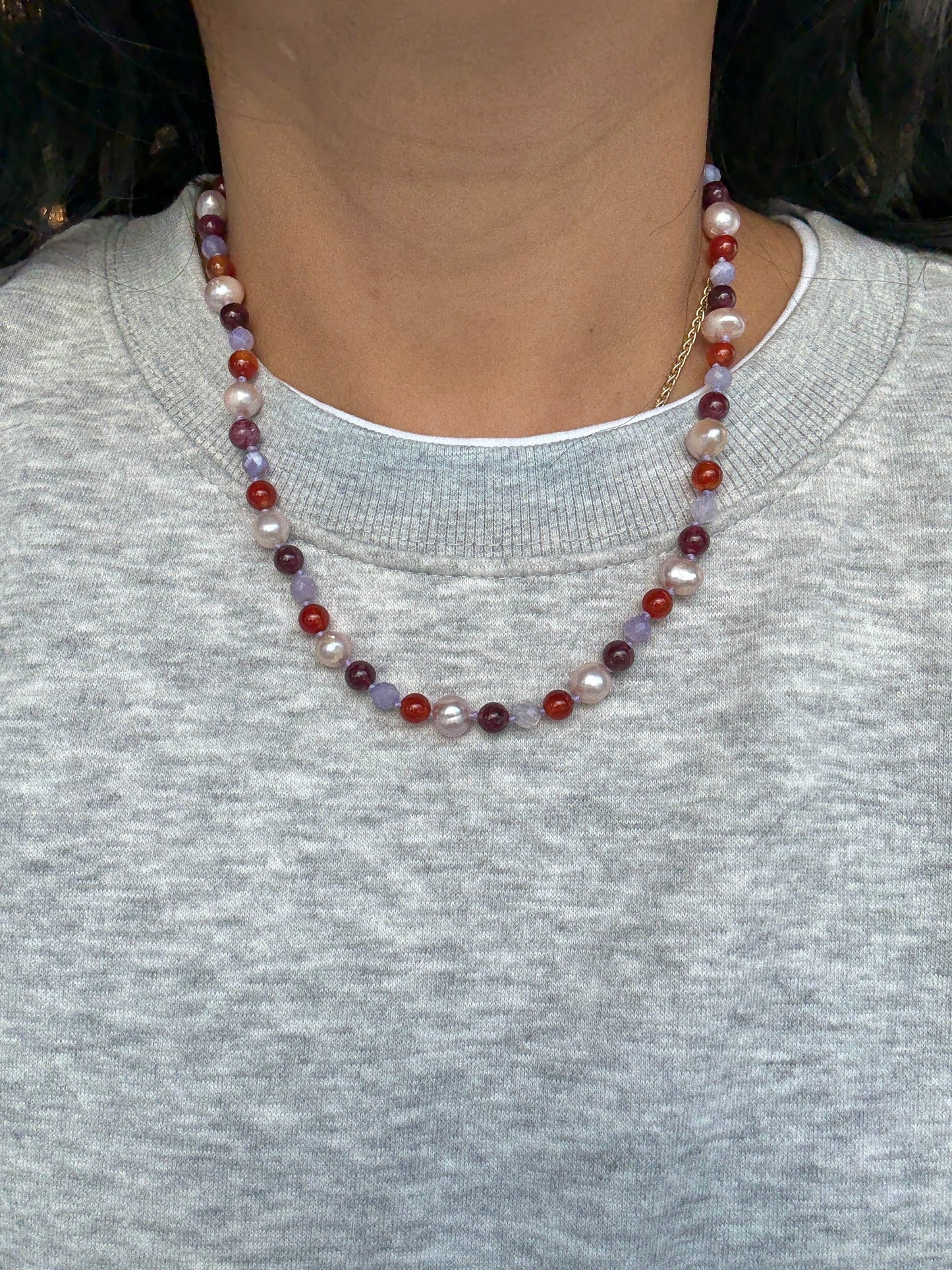 Warm Whirl Necklace