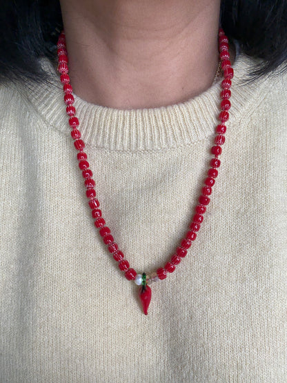 Hot Chilli Charm Necklace