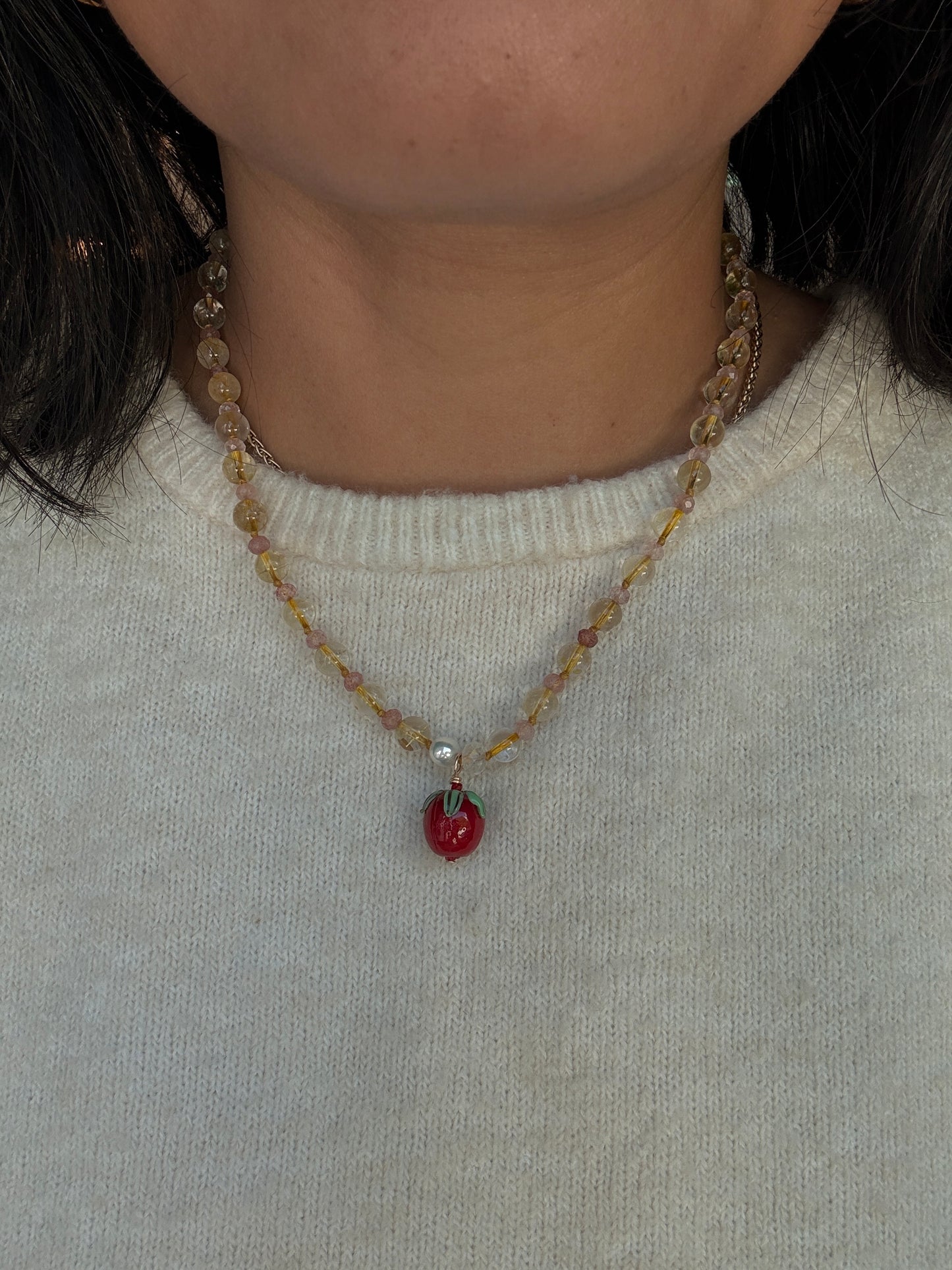 Sweet On The Vine Necklace