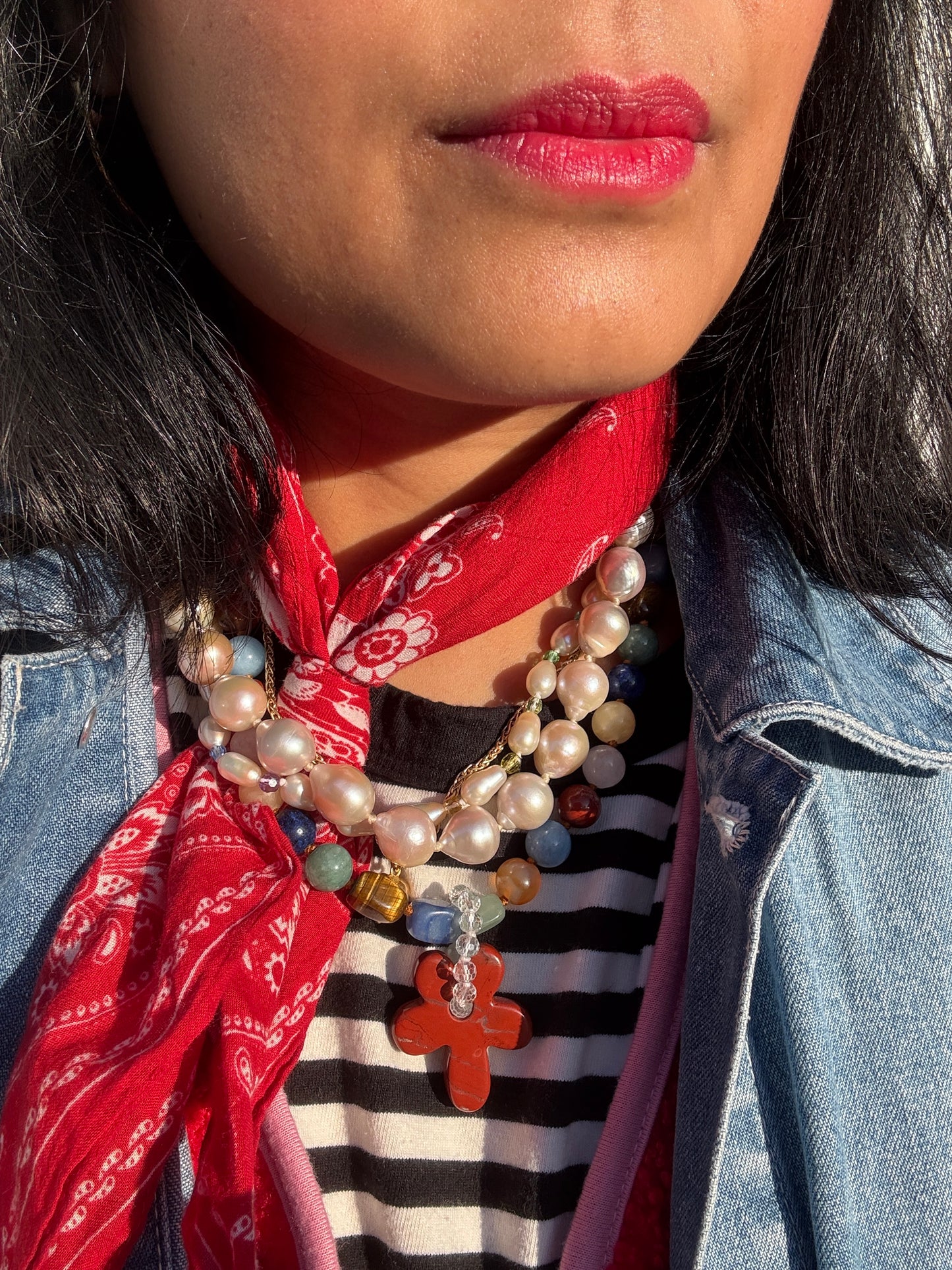 Jelly Bean Mix Necklace