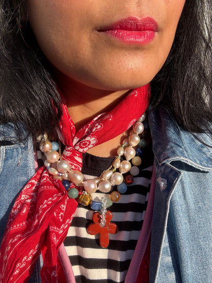 Jelly Bean Mix Necklace