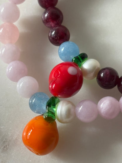 Strawberry Jammin' Bracelet