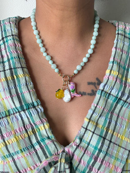 Bootiful Pear Bites Necklace