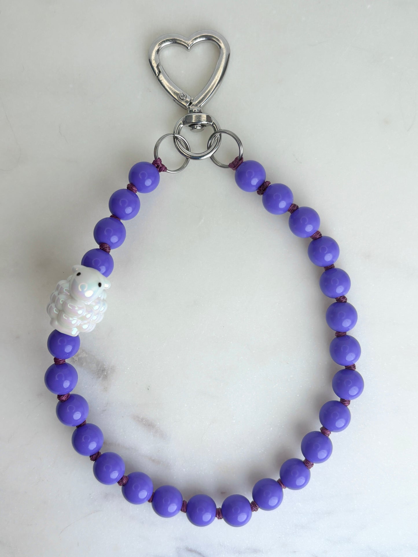 Baa Baa Sheep Phone Chain