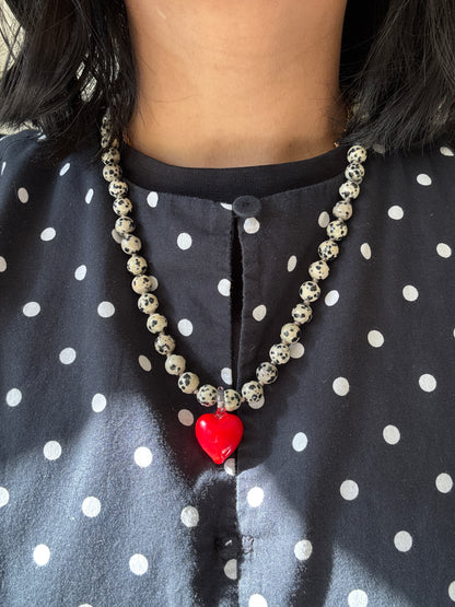 Groovy Heart Wild Necklace - Limited
