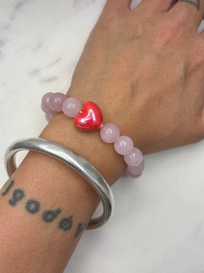 Groovy Heart Bracelet