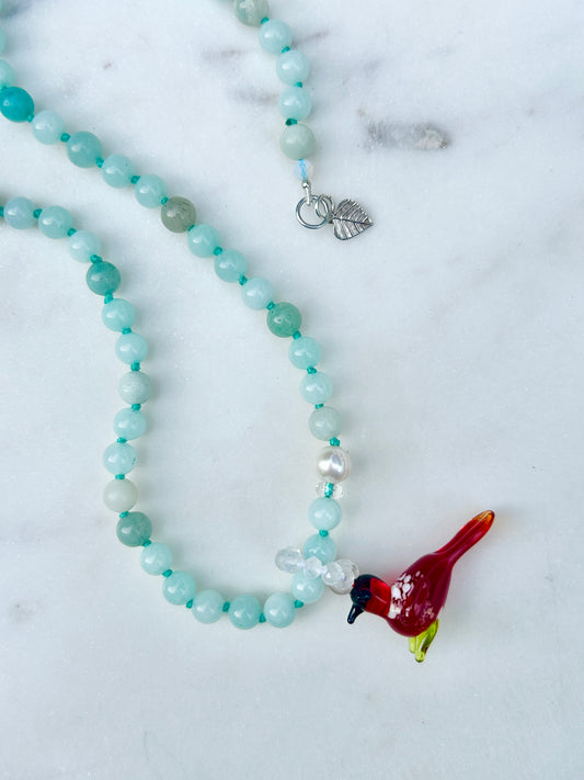 Redwing Roamer Pendant - 6mm