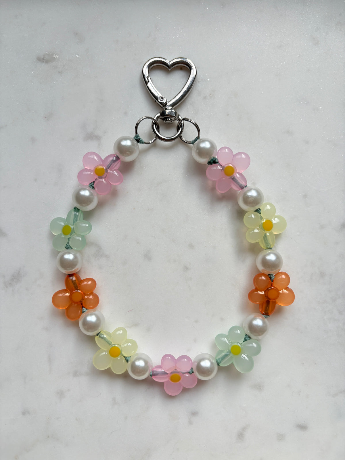 Flower Garland Phone Chain - One Of A Kind