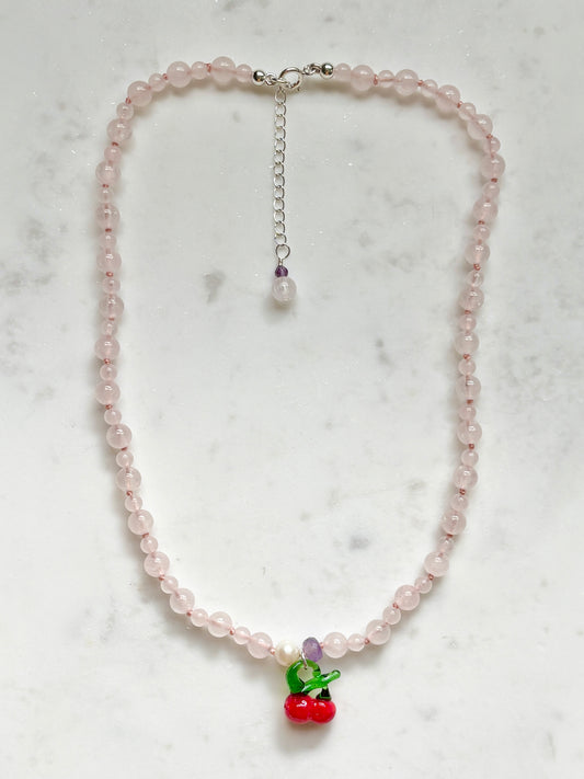 Cheeky Cherry Necklace
