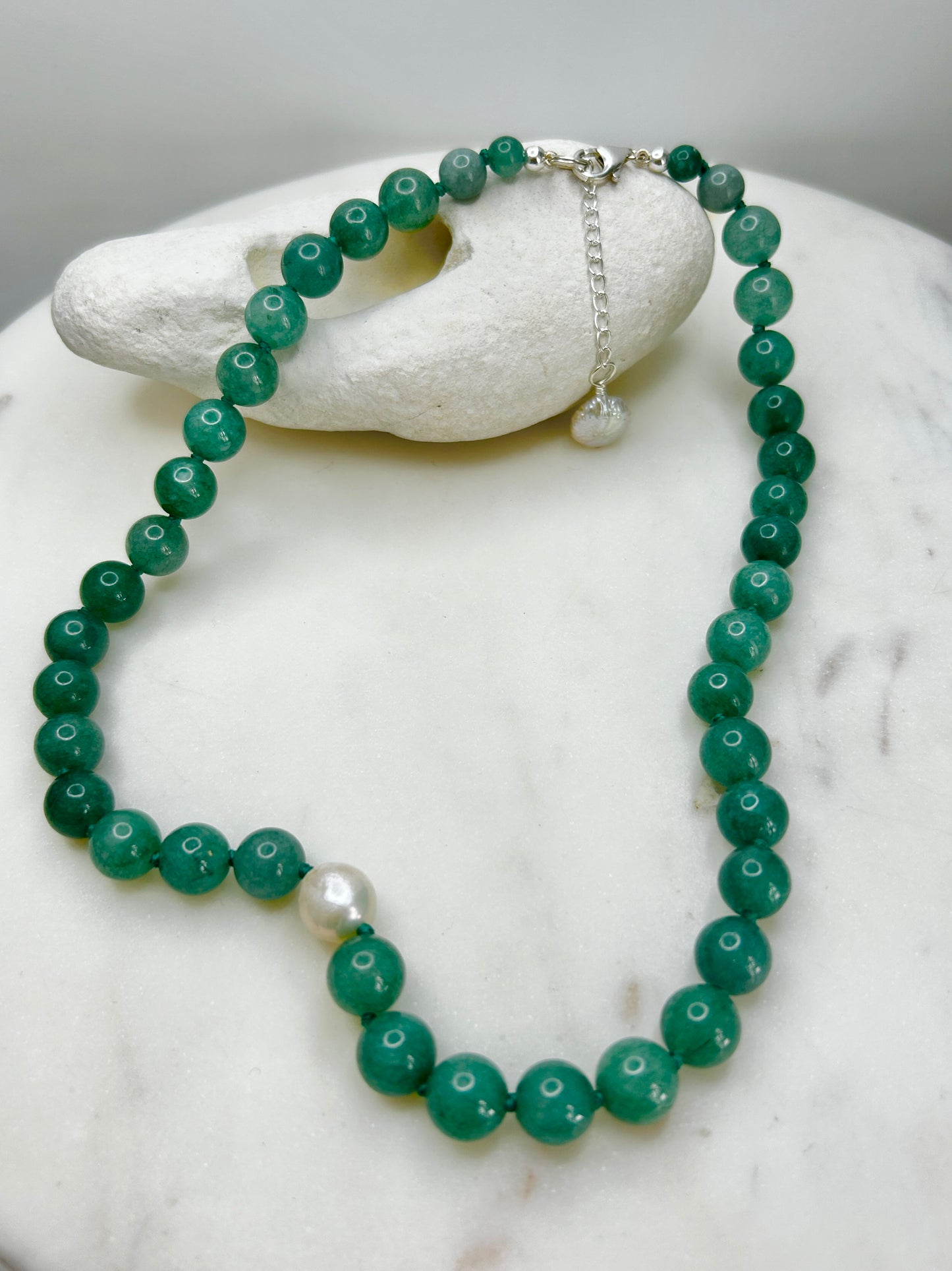 Burmese Jade O’Clock Necklace