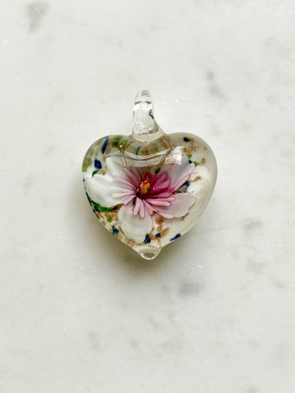 Blooming Heart Pendant - One Of A Kind