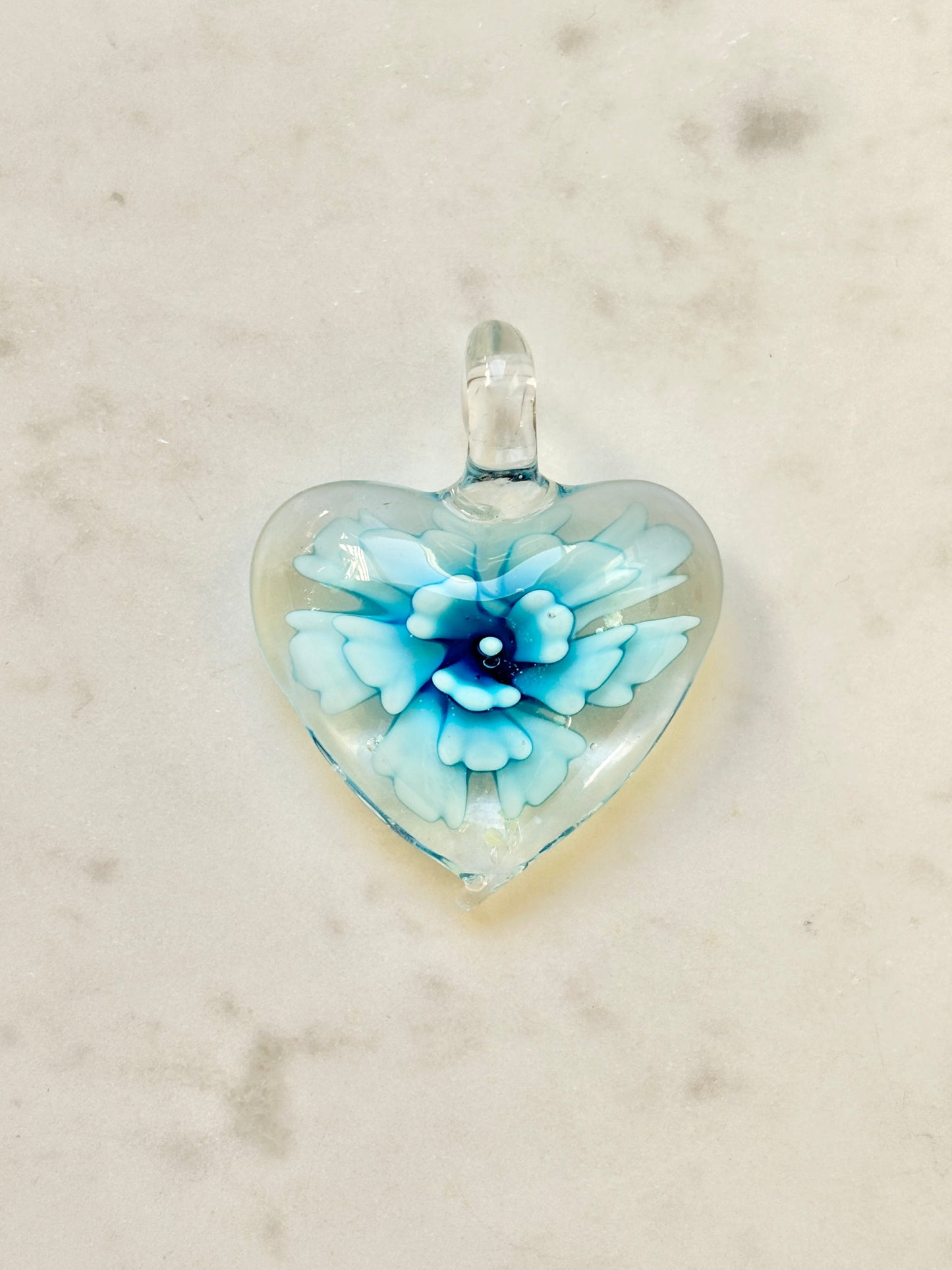 Heart In Bloom Pendant - One Of A Kind