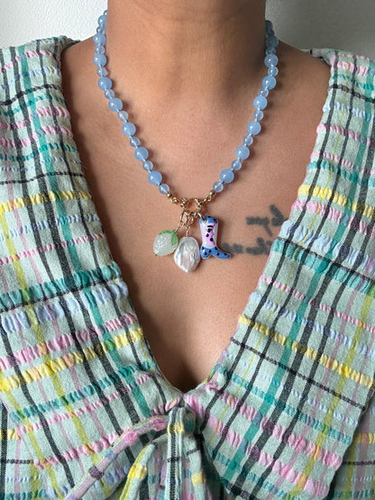 Bootiful Strawberry Bites Necklace