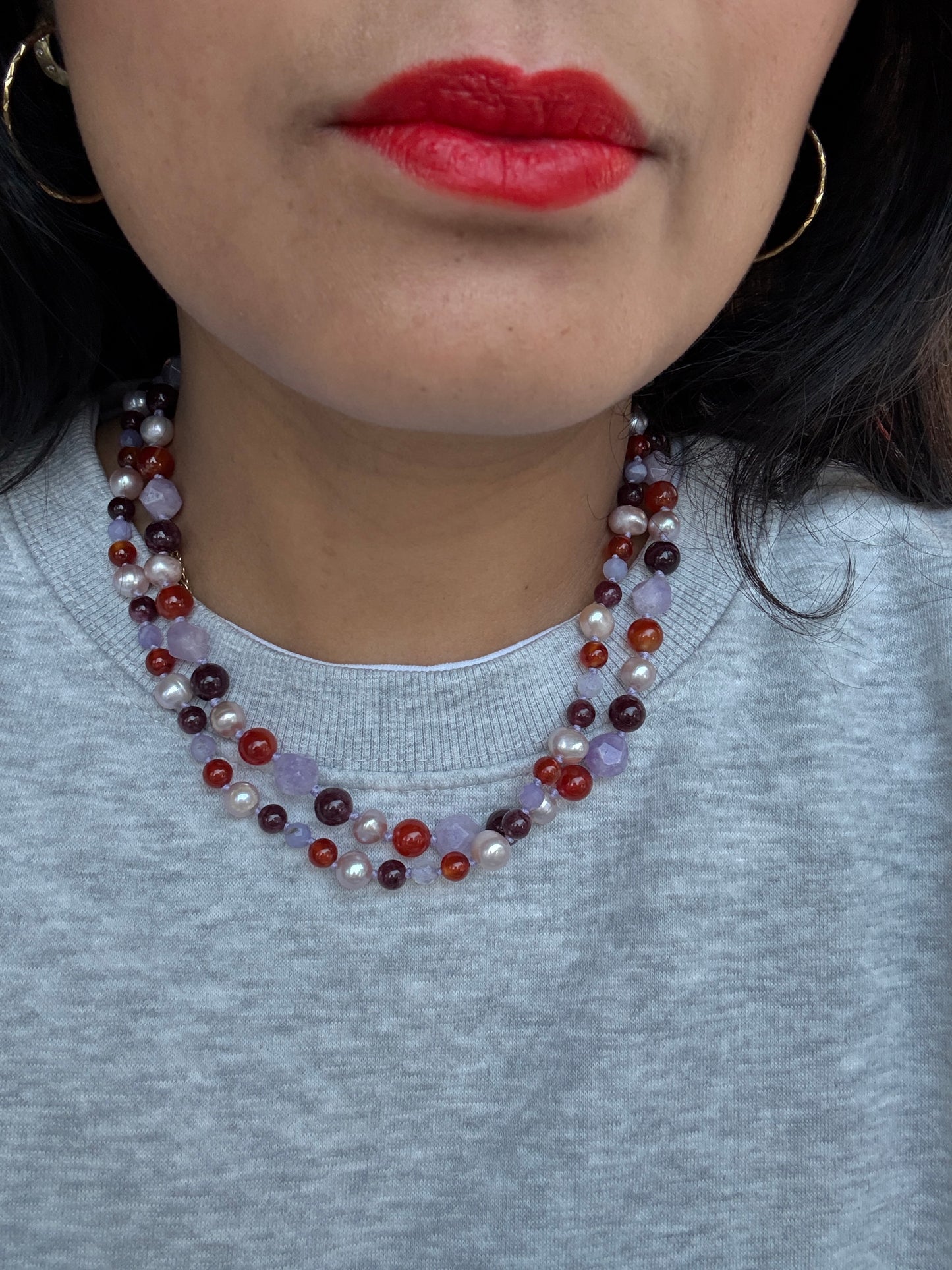 Warm Whirl Necklace