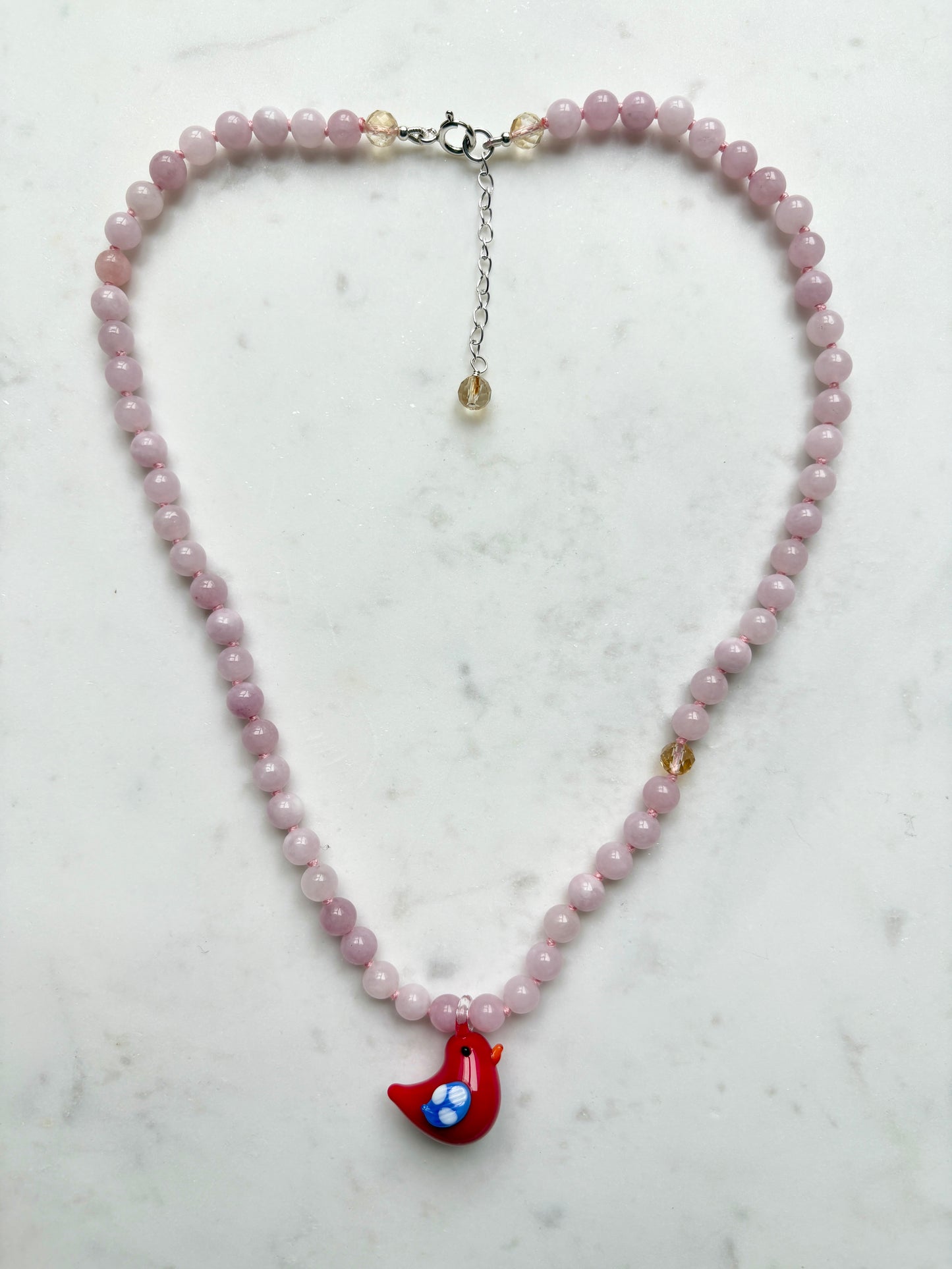Tweet Tweet Sunset Necklace
