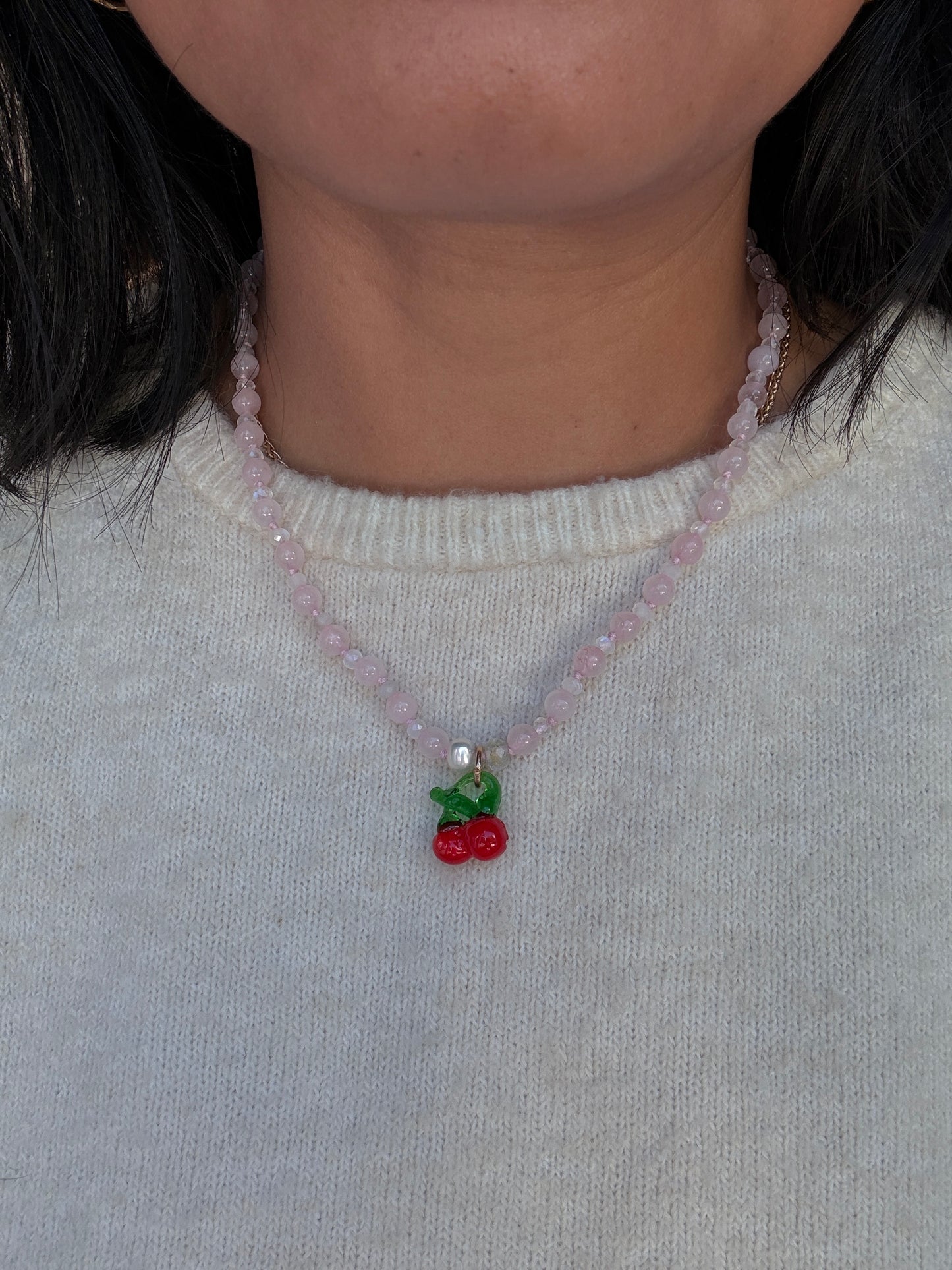 Cheeky Cherry Necklace