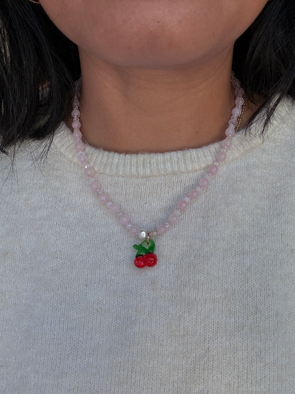 Cheeky Cherry Necklace