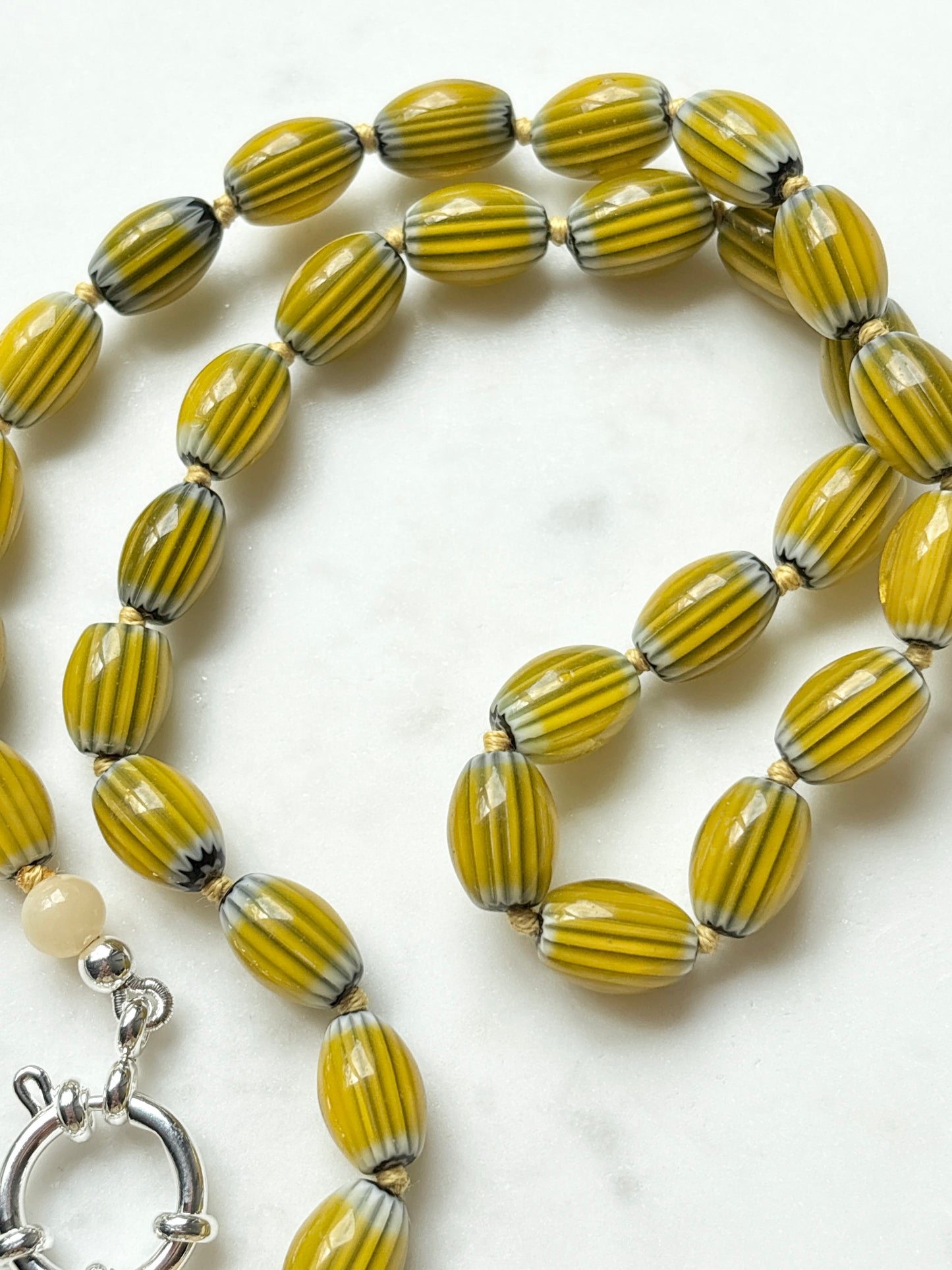 Mustard MF Bold Necklace - Limited