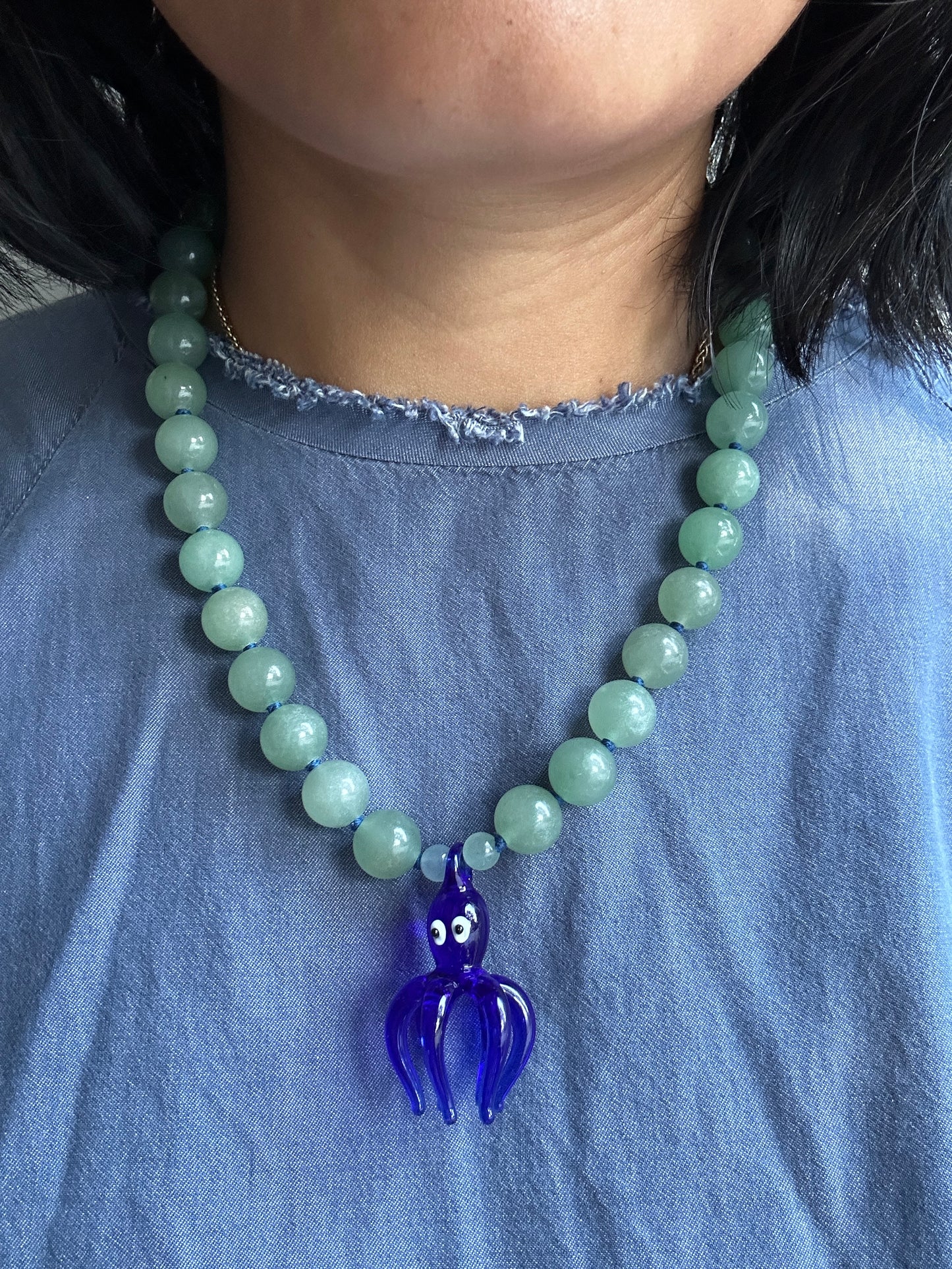 Octogem Aventurine Abyss Necklace