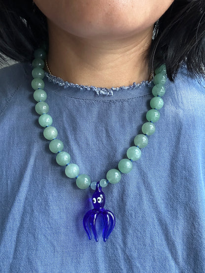 Octogem Aventurine Abyss Necklace