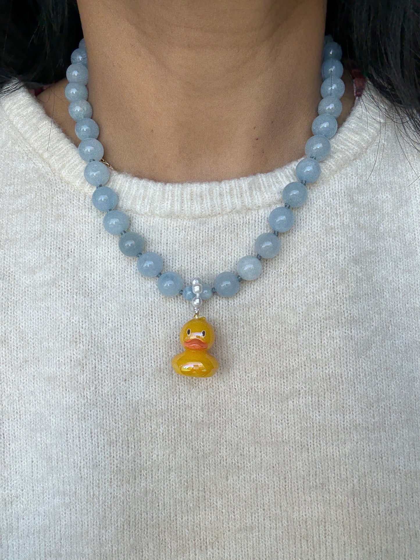 Quack Quack Joy Sky Necklace