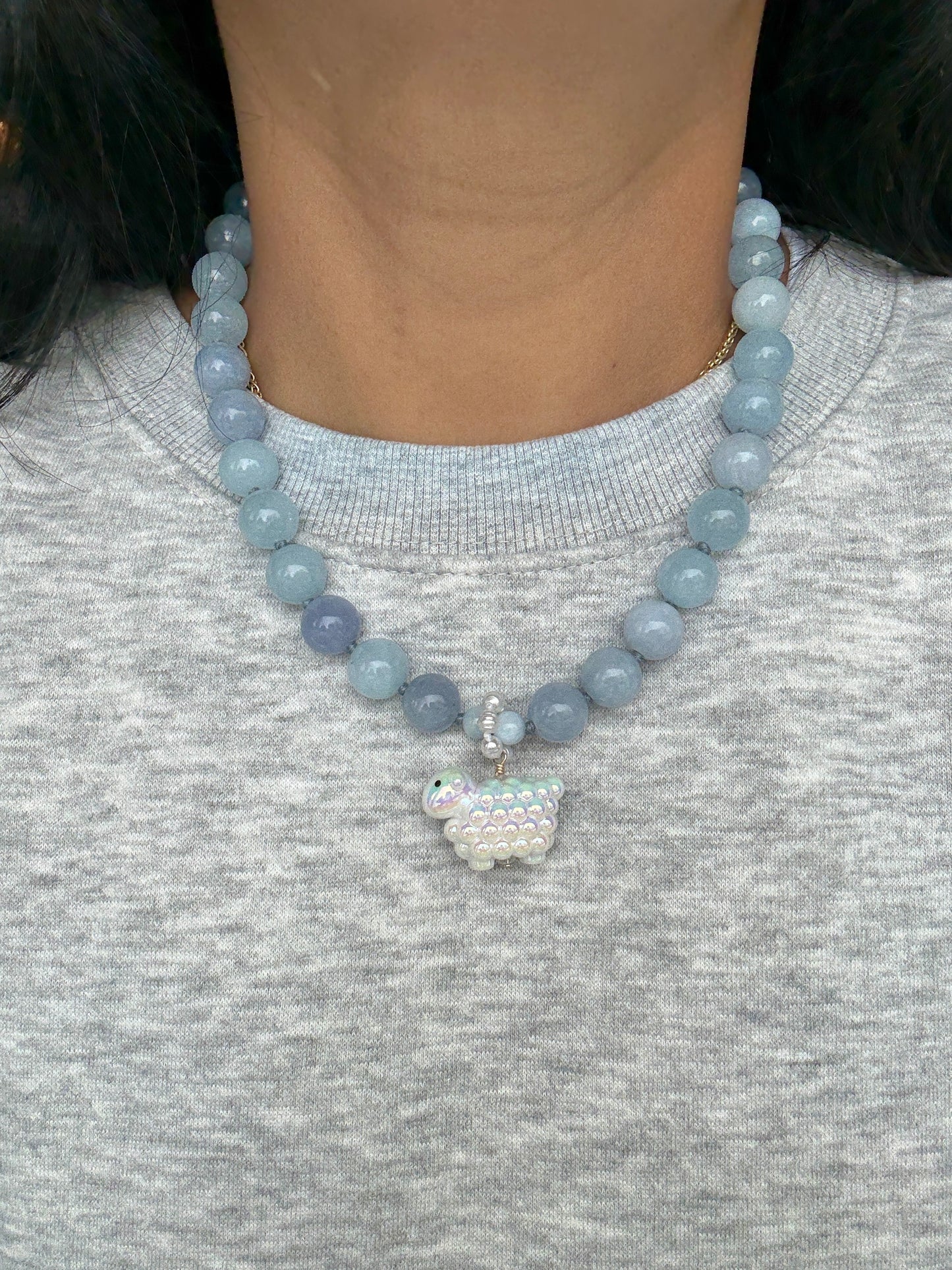 Baa Baa Sheep Sky Necklace