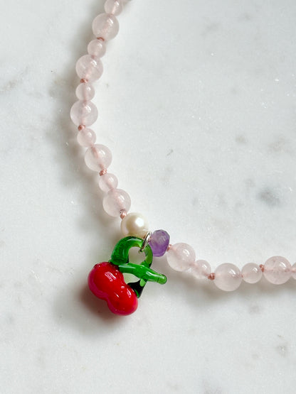 Cheeky Cherry Necklace