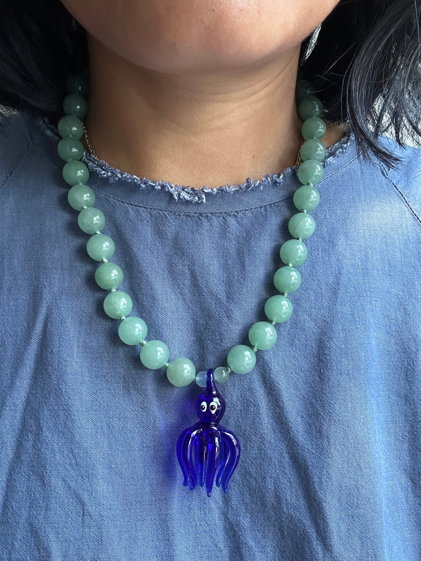 Octogem Aventurine Abyss Necklace