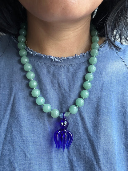 Octogem Aventurine Abyss Necklace