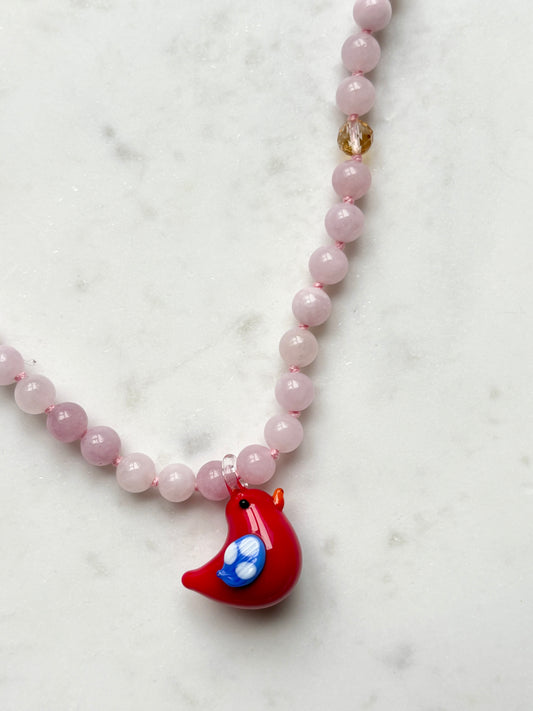 Tweet Tweet Sunset Necklace