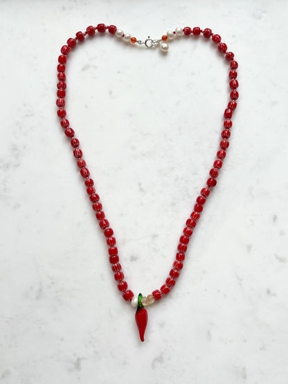 Hot Chilli Charm Necklace