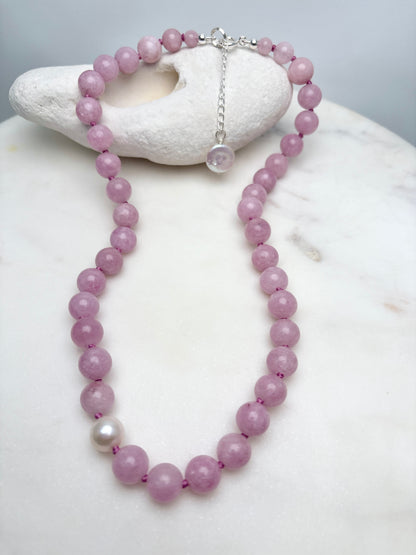 Kunzite O’Clock Necklace