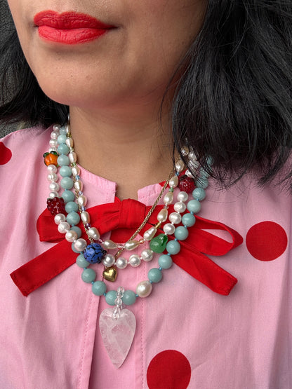 Amazonite O’Clock Necklace