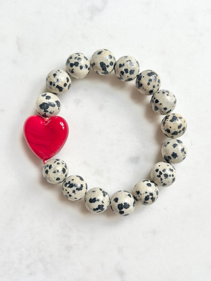 Groovy Heart Bracelet